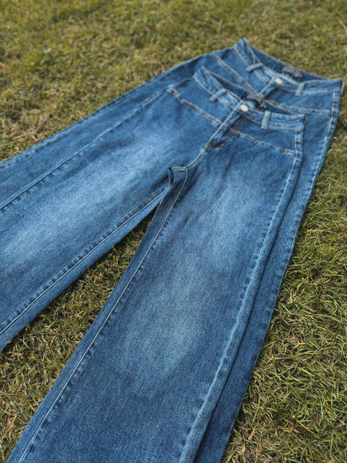 H&S Holy Roller Jean - Blue Wash