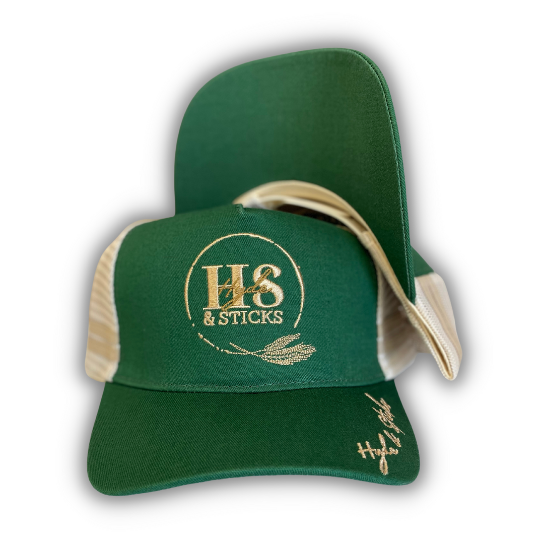 H&S Signature Truckers Cap - Emerald