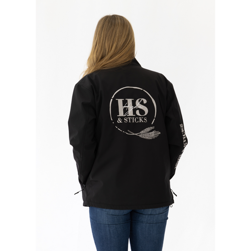 H&S Kids & Unisex Signature Softshell Jacket - Black