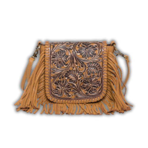 H&S Foliage Fridged Bag - Tassels